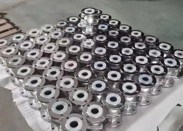 Đặc điểm của van bi lót PFA