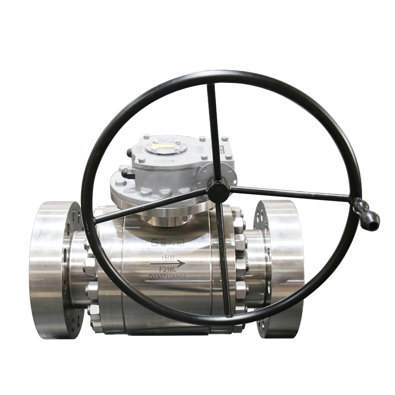 SS316 Trunnion Mounted Stainless Steel Ball Valve