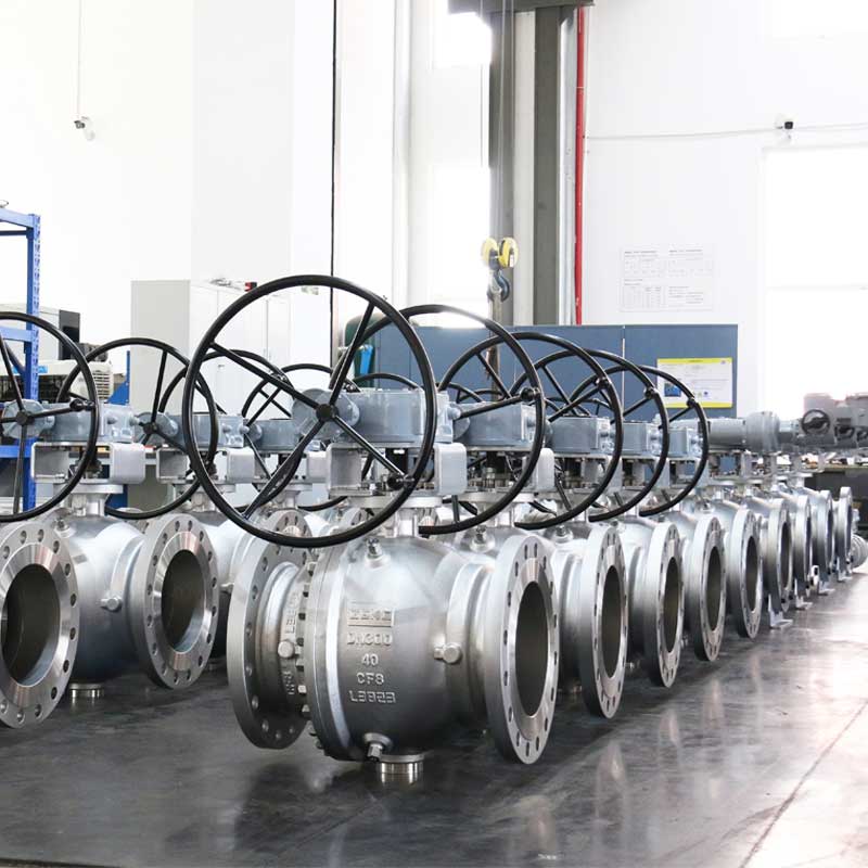 Side Entry Trunnion Ball Valve