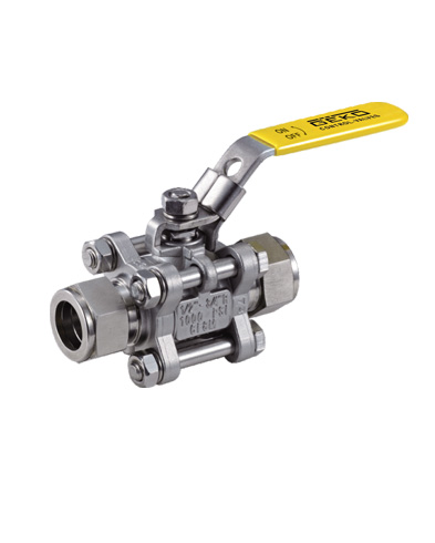 3 Piece Socket Weld Ball Valve